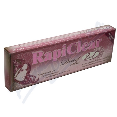 Těhotenský test RapiClear Direct extra 2v1 2ks