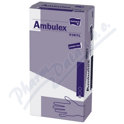Ambulex Vinyl rukavice vinyl.nepudrované L 100ks