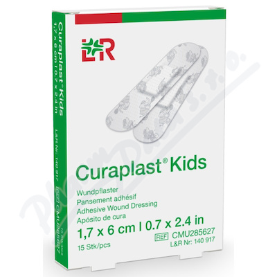 Náplast Curaplast Kids pro děti ster.1.7x6cm 15ks