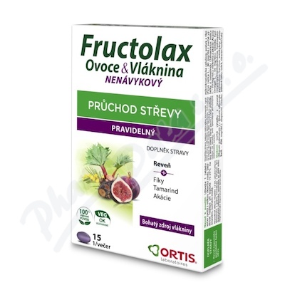 Fructolax Ovoce&Vláknina tbl.15