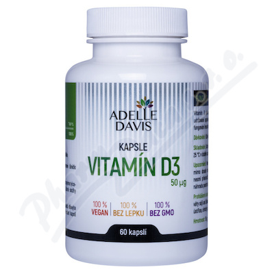 Adelle Davis Vitamín D3 cps.60