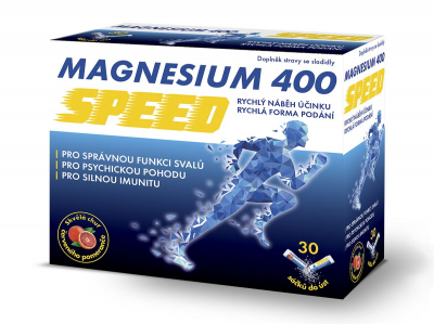 Magnesium 400 Speed 30 sáčků