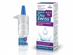Swiss Med Ocuswiss 0,3 % HA Zvlhčující oční kapky 10 ml