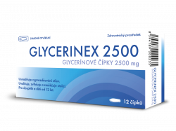 Swiss Med Glycerinex 2500 mg 12 čípků
