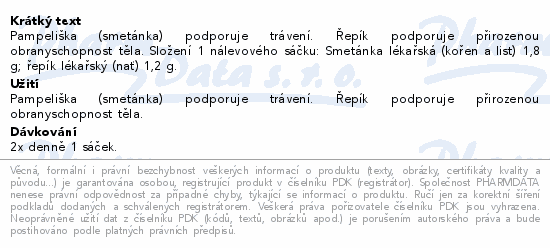HERBEX Pampeliška a řepík n.s.20x3g